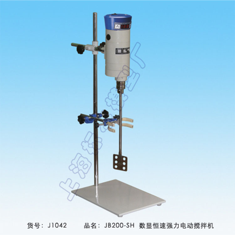 上海標本JB300-SH數(shù)顯恒速電動攪拌機